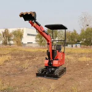 SOAO NUEVO CE Epa Motor Diesel mini marca nueva excavadora de orugas barato Kubota 1000kg para la venta