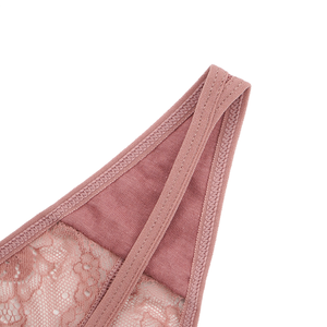 Tanga de Encaje Evenyoung para <span class=keywords><strong>Chicas</strong></span>, Venta al por Mayor, Nueva Tanga Sexy Transparente con Encaje de Mariposa, Accesorio de Lencería Femenina - Product Image 4