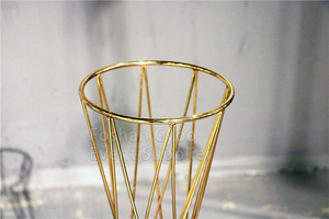 All'ingrosso matrimonio oro metallo portabagagli fiori <span class=keywords><strong>centrotavola</strong></span> da tavolo - Product Image 5