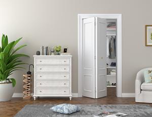 Set perangkat keras pintu lemari lipat dua Interior, pintu geser lipat - Product Image 4