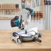 Scie à onglet composée robuste 2200W 255mm 6000 tr/min pour le travail du bois