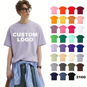 Camisetas de Algodón con Logotipo Personalizado, Uniformes de Grupo, Ropa Promocional, 35 Colores Opcionales, Uniformes de Trabajo y Clases Impresos - Product Image 2