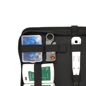 Juego de probador de <span class=keywords><strong>cable</strong></span> de red <span class=keywords><strong>LAN</strong></span> UTP con conector RJ45 Pelacables Destornillador Alicates de prensado-OEM personalizable alimentado a mano - Product Image 5