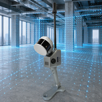 Escáner LiDAR SLAM Portátil de Alta Precisión GEOSUN GS-130G, Herramienta de Mapeo Láser 3D Multiplataforma de 128 GB para Túneles Subterráneos 1