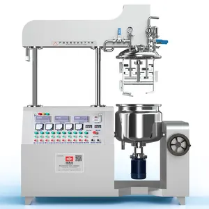 100L Vacuum Emulsifying Mixer For Paste Cosmetic Mixer Vacuum Homogenizer Emulsifier