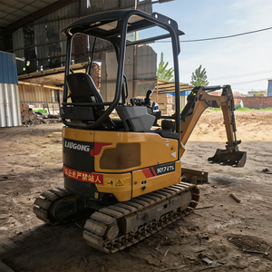 Excavatrice d'occasion Liugong 9035 Mini 3,5 tonnes, engin de construction hydraulique sur chenilles d'occasion, bon état d'origine - Product Image 6