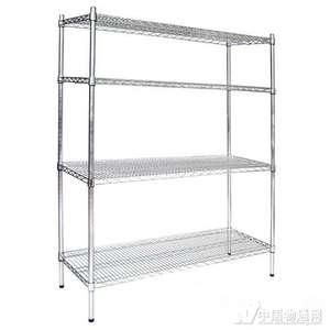 עגלת אחסון מתכת תעשייתית בעלת 3 קומות רשת עם גלגלים מוליכים לאחסון גלילי SMT - Product Image 2