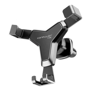<span class=keywords><strong>Soporte</strong></span> Universal para Teléfono <span class=keywords><strong>Móvil</strong></span> Konfulon Serie 2026 Modelo CM24, el Más Vendido, para Rejilla de Ventilación de <span class=keywords><strong>Coche</strong></span>, con Diseño Flexible y Portátil con Gravedad - Product Image 1