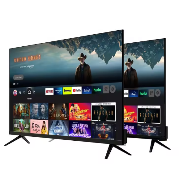 QLED Smart TV 32 43 50 55 75 Inch 4K HDR Android 14