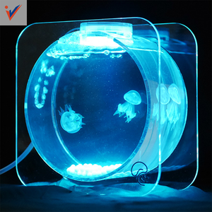 Moderne Stijl Decoratieve Acryl Kwallen <span class=keywords><strong>Aquarium</strong></span> Voor Restaurant En Hotel - Product Image 1