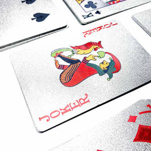 Pabrik Kartu Poker Boxiao Profesional OEM, Pesanan Grosir Berlapis, Acara Promosi, Tahan Air, Permainan PVC, Foil Emas Perak - Product Image 2