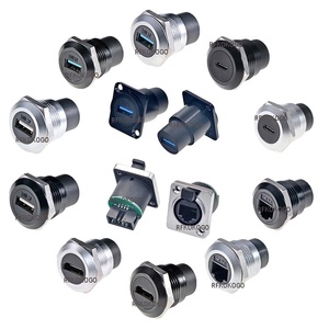 Connettore Femmina Tipo D HD/<span class=keywords><strong>LC</strong></span>/SC/USB3.0/USB2.0/Type-C/RJ45 CAT6, Presa di Aggancio per Montaggio a Pannello 86, Adattatore Porta di Rete Stile D - Product Image 6