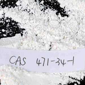 Prix de la tonne de poudre blanche d'usine CaCO3, carbonate de calcium léger et dense pour usage industriel - Product Image 1