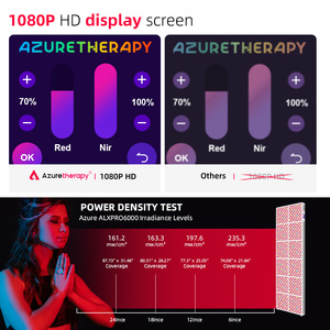 Panneau de luminothérapie LED à lumière rouge à 12 longueurs d'onde, grande couverture corporelle, 6000W, fonctionnement silencieux, pour le bien-être physique - Product Image 3
