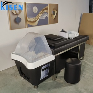 Fauteuil de lavage de cheveux Kisen Factory sur mesure pour salon, avec lavabo, fonction massage et thérapie capillaire par l'eau - Product Image 4