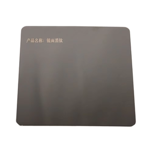 201 304 gương đen TITAN tấm thép không gỉ 3mm nóng cán nguội tấm 2B/HL/Ba bề mặt hoàn thiện ANSI/BIS En DIN tuân thủ - Product Image 1