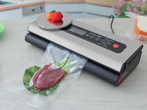 Macchina Sigillatrice Sottovuoto Elettrica in Acciaio Inox 80Kpa con Bilancia da Cucina e Display LCD per Uso Domestico e <span class=keywords><strong>Conservazione</strong></span> <span class=keywords><strong>Alimenti</strong></span> - Product Image 2
