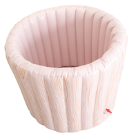 OHO Nouvelle arrivée, baignoire à glace gonflable automatique, portable, pliable, en PVC, 80x75cm, capacité de 120-180L, pour 1 personne adulte