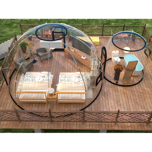 Cúpula Geodésica Esférica Personalizada para Hotel, Casa Transparente de Policarbonato para Exteriores, Glamping, Iglú Modular de Cristal, Burbuja 2026-5 Geode - Product Image 3