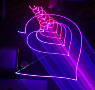 Prezzo di fabbrica animazione a colori 1W/2W/3W/5W/8W/10W ILDA Laser spettacolo di luci da discoteca festa RGB luce Laser