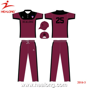 Último diseño Cricket Chándal Sublimación Cricket Jersey Patrón Hombre Equipo Cricket Uniforme - Product Image 3