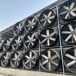 Ventilateur industriel à moteur EC PMSM de 72 pouces, conduit de collecte d'air avec guide de flux, ventilateurs d'évacuation électriques - Product Image 2