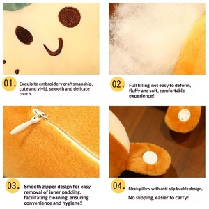 Creative Cartoon <b>U</b>-<b>shaped</b> <b>Pillow</b>, Cervical <b>Pillow</b>, Travel Airplane Neck <b>Pillow</b>, Portable Office Napping <b>Pillow</b>, <b>Pillow</b> - Product Image 5
