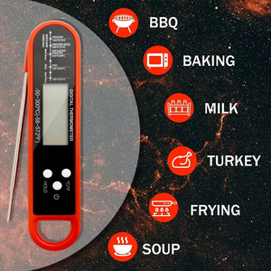 Fast Precise With Magnet Foldable Probe & Cooking Outdoor <b>Camping</b> & <b>Kitchen</b> Accessories Water Resistant DTH-132 - Product Image 2
