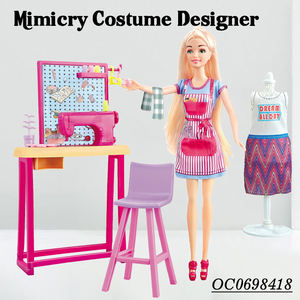 Poupées à la <span class=keywords><strong>mode</strong></span> pour bébé 11.5 pouces, jouet personnalisé pour fille avec machine à coudre - Product Image 3