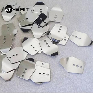 Fer galvanoplastie argenté <span class=keywords><strong>d</strong></span>éflecteur <span class=keywords><strong>d</strong></span>'<span class=keywords><strong>eau</strong></span> engins de pêche accessoires de pêche pêche à la mouche Spinner trou <span class=keywords><strong>lame</strong></span> <span class=keywords><strong>pour</strong></span> Chatterbait - Product Image 4