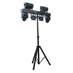 Portable <strong>Gigbar</strong> 4-in-1 Butterfly Strobe Par Moving Head Laser RGBW DMX512 Control Removable Bar Disco Party Stage Light - Product Image 4