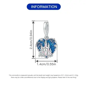 Colgante de circonita con diseño islámico de animales en cobre para niños, abalorios de moda para pulseras DIY, regalo de aniversario - Product Image 4