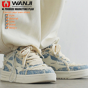 รองเท้าผ้าใบสำหรับผู้ชายน้ำหนักเบาสวมใส่สบายสไตล์การเดินแบบลำลองไม่ซ้ำใคร - Product Image 3