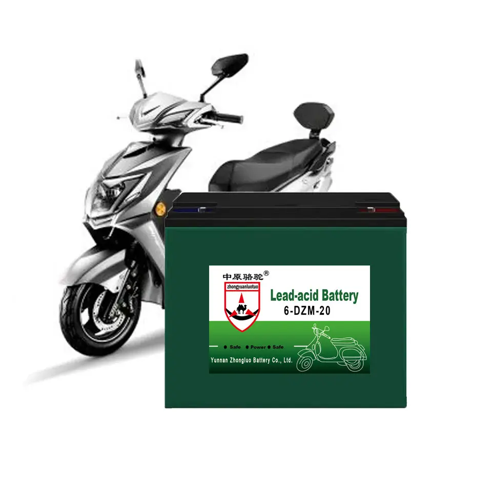 12v 20Ah 6-dzm-20 सील नेतृत्व एसिड बैटरी फैक्टरी प्रत्यक्ष थोक Ebike के लिए