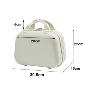 Nuevas <span class=keywords><strong>maletas</strong></span> <span class=keywords><strong>de</strong></span> viaje bonitas y <span class=keywords><strong>baratas</strong></span> <span class=keywords><strong>de</strong></span> 14 pulgadas, bolsas <span class=keywords><strong>de</strong></span> cosméticos duraderas, estuches, bolsa, caja <span class=keywords><strong>de</strong></span> almacenamiento <span class=keywords><strong>de</strong></span> <span class=keywords><strong>maquillaje</strong></span> - Product Image 6