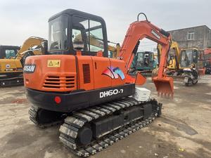 Excavatrice Doosan DH60 d'occasion coréenne mini-pelle sur chenilles d'occasion de 6 tonnes avec prix compétitif en stock - Product Image 4