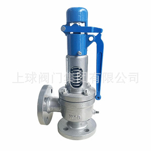 Válvula de seguridad Taizhou Guangyi A48Y-16C con brida para alivio de presión de vapor, aire y agua para calderas, tuberías y tanques - Product Image 3