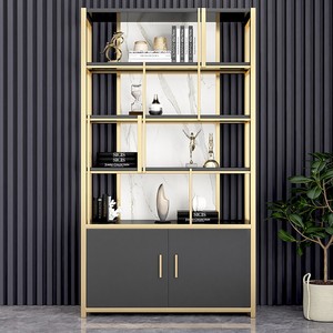 Nuevo Estante Estilo Chino, Vitrina Moderna de Lujo para Sala de Té y Separador de Ambientes, Estantería para Sala de Estar y Oficina - Product Image 5