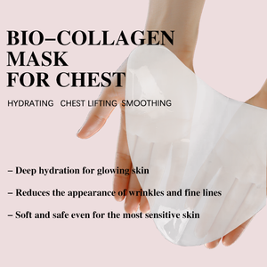 R OEM/ODM Bio-Colágeno Mascarilla para la noche Colágeno en el <span class=keywords><strong>pecho</strong></span> Mascarilla <span class=keywords><strong>de</strong></span> gelatina Reafirmante Antiarrugas Hidratación profunda Mascarilla coreana para el cuidado <span class=keywords><strong>de</strong></span> la piel - Product Image 2