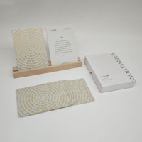 Cartes d'affirmation positive Impression personnalisée Papier d'art écologique Jeu amusant Queues Questions Cartes à jouer Emballées dans une boîte
