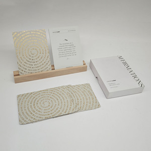 Carte di affermazione positiva stampa personalizzata Eco Friendly Art Paper divertenti spunti di gioco <span class=keywords><strong>domande</strong></span> carte da gioco confezionate in scatola - Product Image 1