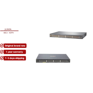 Commutateur réseau Aruba <span class=keywords><strong>JL260A</strong></span> 48G 4SFP 2930F à vente chaude avec une capacité de 176 Gbps, prise en charge du VLAN et PoE - Product Image 1