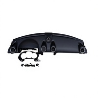 Ensemble de ventilation de tableau de bord style 718 pour Porsche 981 Boxster Cayman – Pièces intérieures pour sortie d'air du tableau de bord