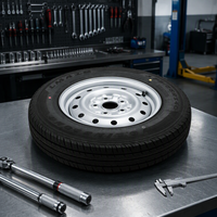 Pneu radial de secours 175/70R14 avec moyeu lesté, ajustement universel pour Wuling Rongguang Small Card
