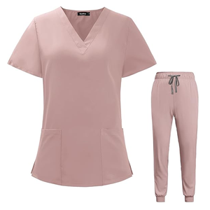 72% Polyester 21% Viscose 7% Spandex 200G Haut et pantalon de jogging pour uniforme d'infirmière Uniforme médical de qualité supérieure pour hôpital et médecin - Product Image 1