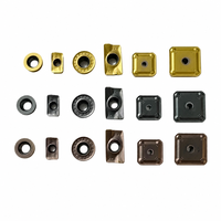 Plaquettes de tournage et de fraisage RPMT1003 revêtues PVD pour tours et fraiseuses CNC - Outils en fonte et en acier personnalisables OEM