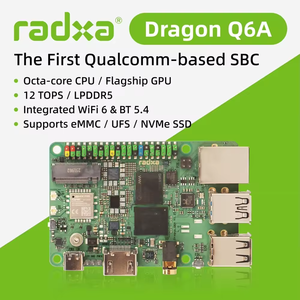 Carte de développement HT Chipboard Radxa Dragon Q6A AI Qualcomm QCS6490 LPDDR5 Octa-core CPU Tri-cluster GPU phare GPIO 40 broches - Product Image 5