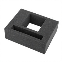 Inserts de colisage pour la découpe de mousse EPE/PU/EVA antichoc noire et blanche, garnitures pour boîtes de transport