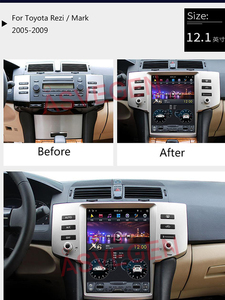 Tesla Style 12.1&quot; Android 11 <strong>Car</strong> <strong>DVD</strong> <strong>Player</strong> GPS Navigation Stereo In-dash for <strong>TOYOTA</strong> REZI MARK 2005-2009