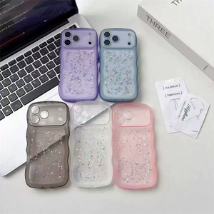 เคสโทรศัพท์แบบมีกลิตเตอร์ลายดาววิบวับ สำหรับ iPhone 16 Pro Max, เคสสำหรับ iPhone 17 Pro Max จัดส่งฟรีสำหรับงานปาร์ตี้ - Product Image 1